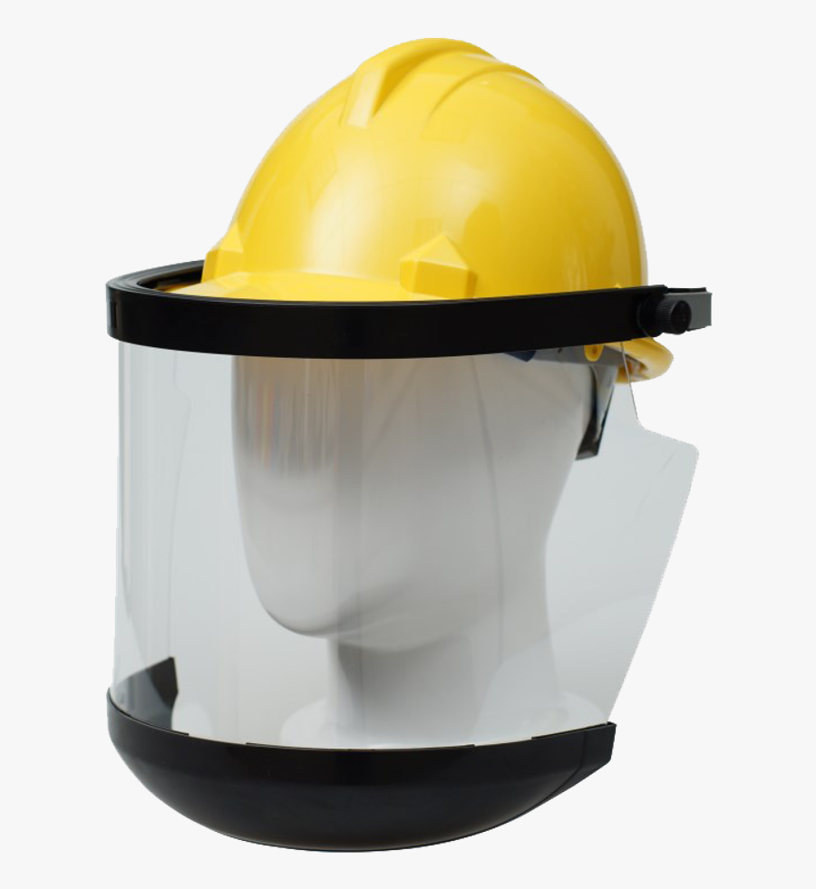 Electric Arc Flash Face Shield, Transparent Clipart