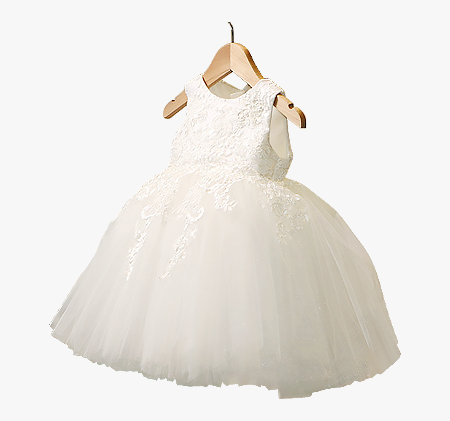 2018 New Baby Princess Dress Girls Dress Wedding Flower - Gown, Transparent Clipart