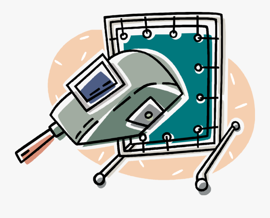 Vector Illustration Of Welder"s Mask Eye Safety And, Transparent Clipart