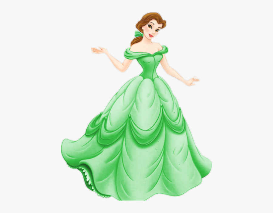 Princess Wearing Green Dress , Transparent Cartoons - Aurora Disney Princess Cinderella, Transparent Clipart