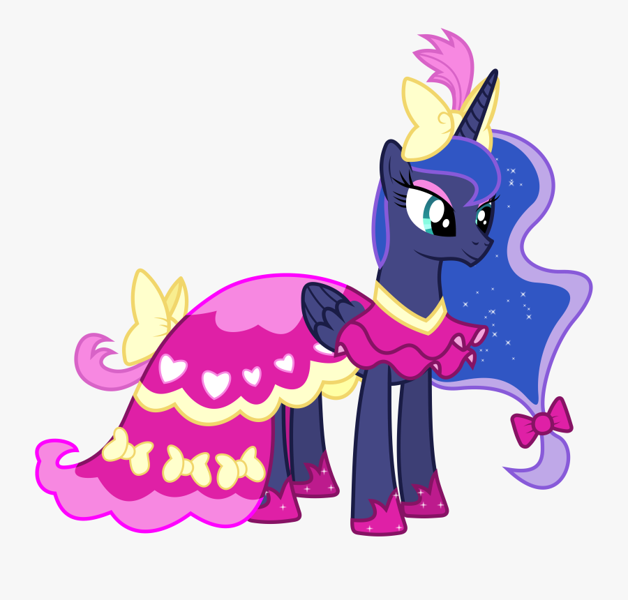 Princess Luna"s Dress - My Little Pony Princess Luna Dress, Transparent Clipart