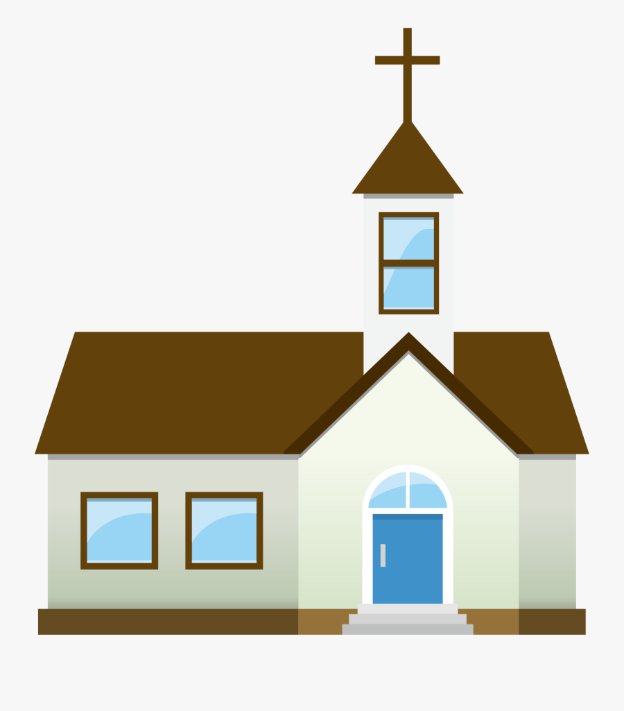 Material Vector Architecture Cartoon Church Png Download - Church Cartoon Images Png, Transparent Clipart