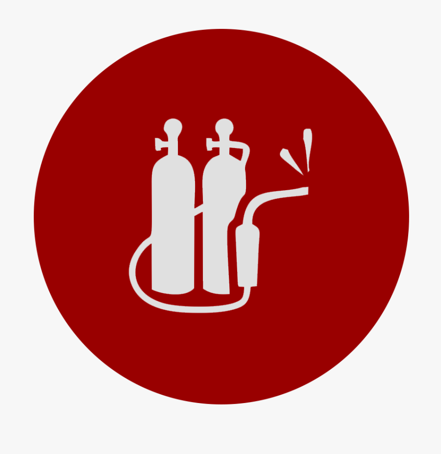 Gas Equipment - Path Social Media Icon, Transparent Clipart
