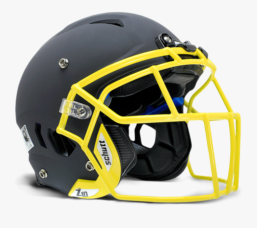 Clip Art Vengeance Z Custom Football - Football Helmet, Transparent Clipart