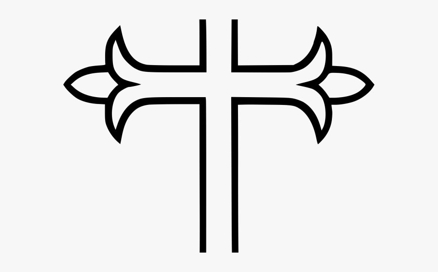Cowboy Clipart Cross - Cross Of Saint Thomas, Transparent Clipart