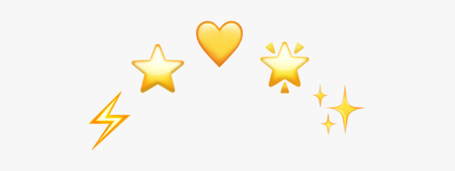 Yellow Emoji Crown Transparent, Transparent Clipart