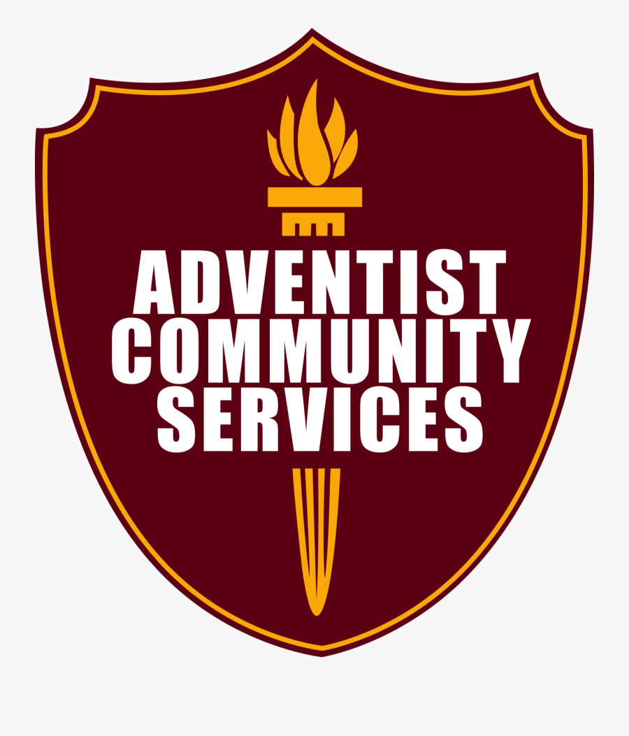 Church Community Service Png - Seventh Day Adventist Community Services Logo, Transparent Clipart