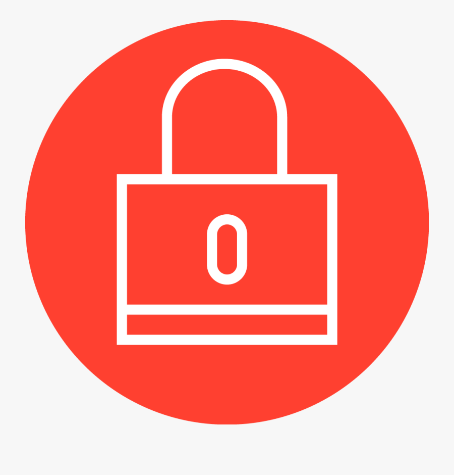 Circulo Rojo De Directo, Transparent Clipart