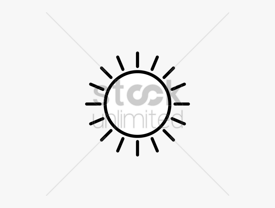 Download Sun Vector Outline Clipart Clip Art Illustration - Ohio Electric Coop Oursolar, Transparent Clipart