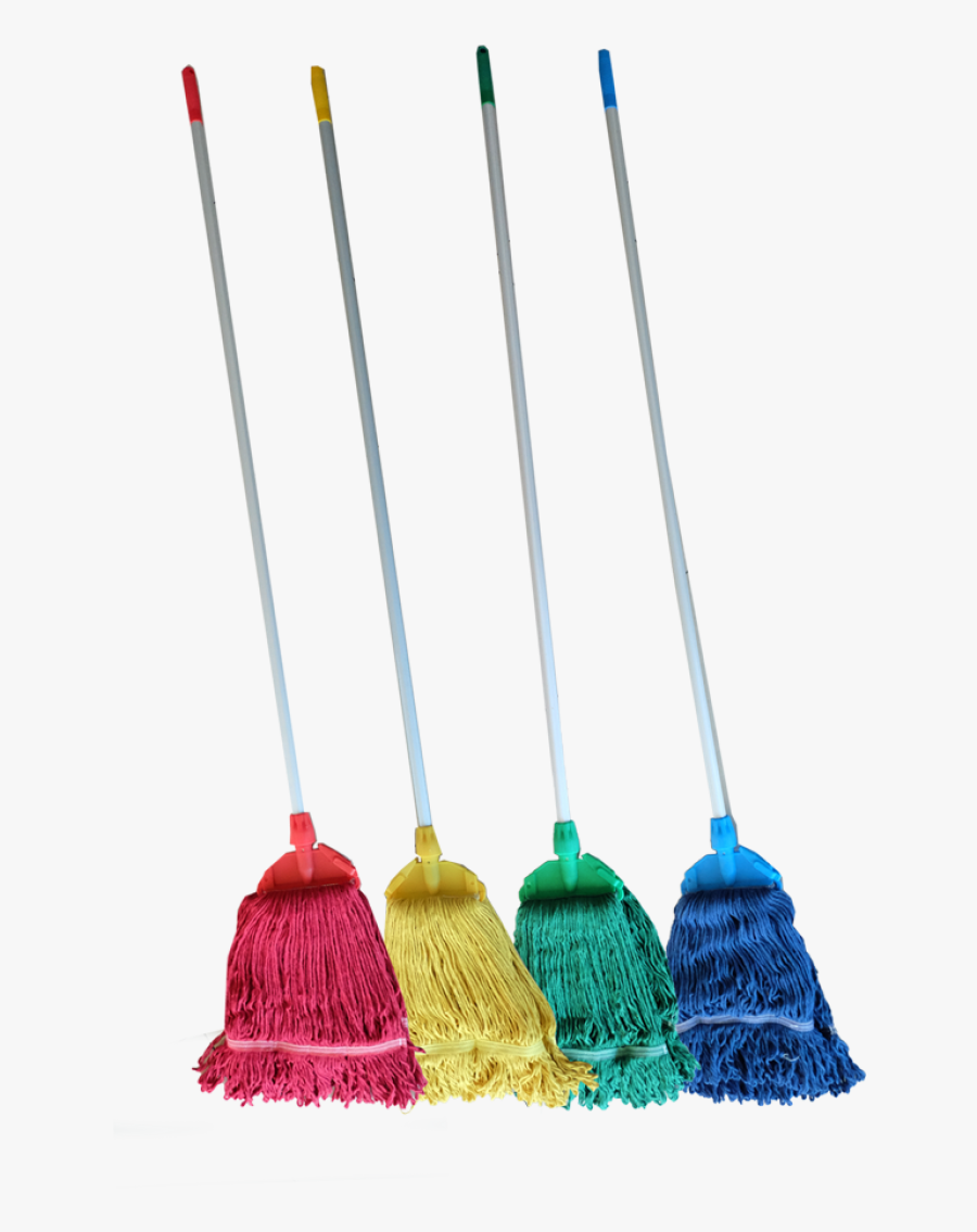 Transparent Mop Bucket Png - Broom, Transparent Clipart