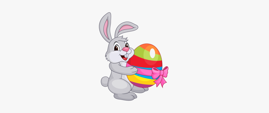 Transparent Background Easter Bunny Png, Transparent Clipart