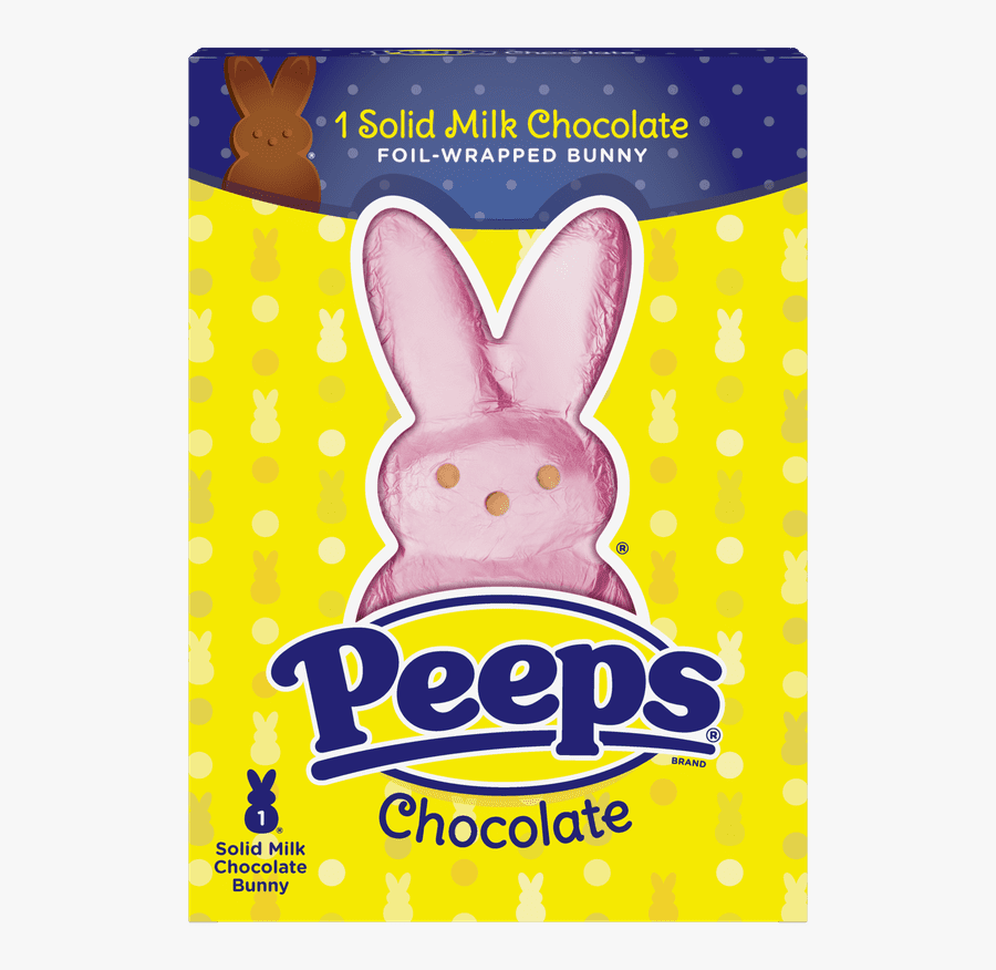 New Milk Chocolate Peeps - Peeps, Transparent Clipart