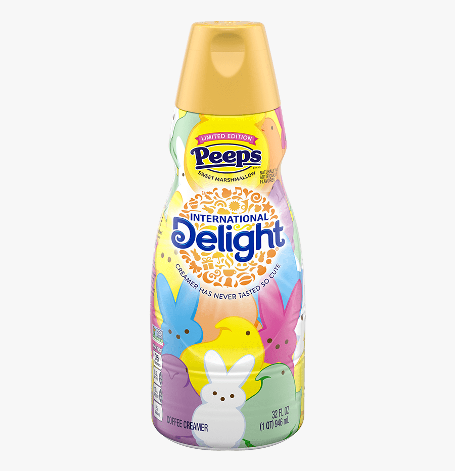 Peeps Coffee Creamer, Transparent Clipart
