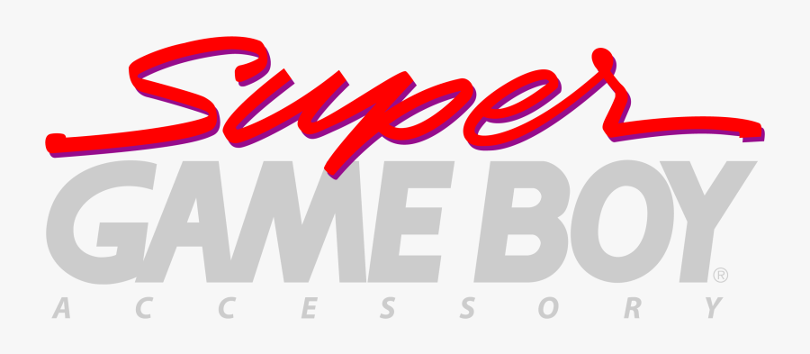 Super Game Boy Png - Super Game Boy 2 Logo, Transparent Clipart