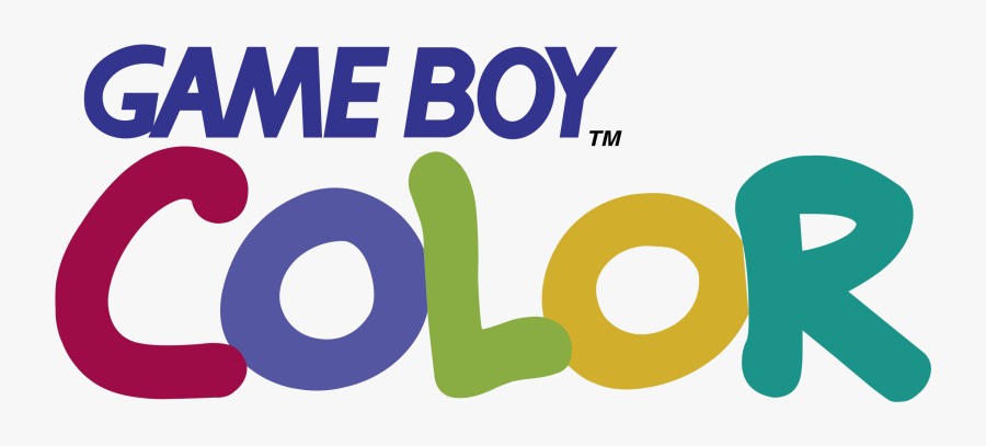 Nintendo Gameboy Color Logo, Transparent Clipart