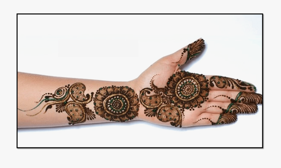 Mehendi Hand Designs Png Photos - Mehndi Design Png Hd, Transparent Clipart