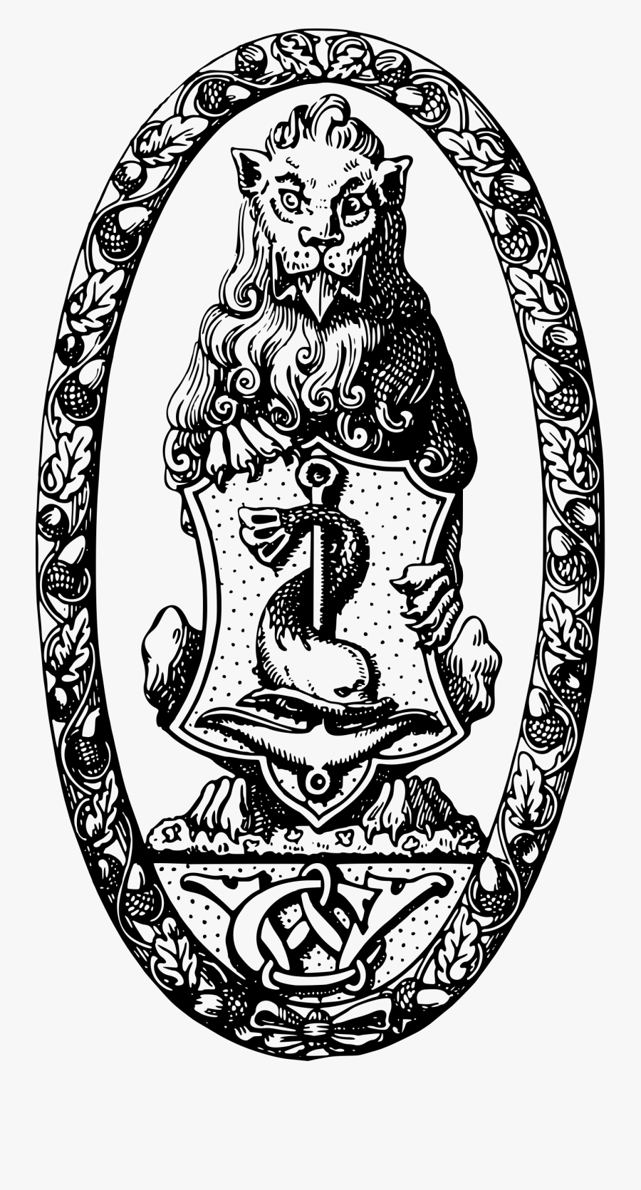 Lion Design Clip Arts - Illustration, Transparent Clipart