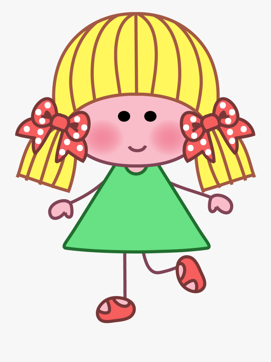Teen Clipart Elementary School Dance - Desenho De Menina Colorido, Transparent Clipart