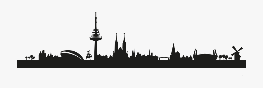 Skyline Bremerhaven Universum Science Center Silhouette - Bremerhaven Clipart, Transparent Clipart