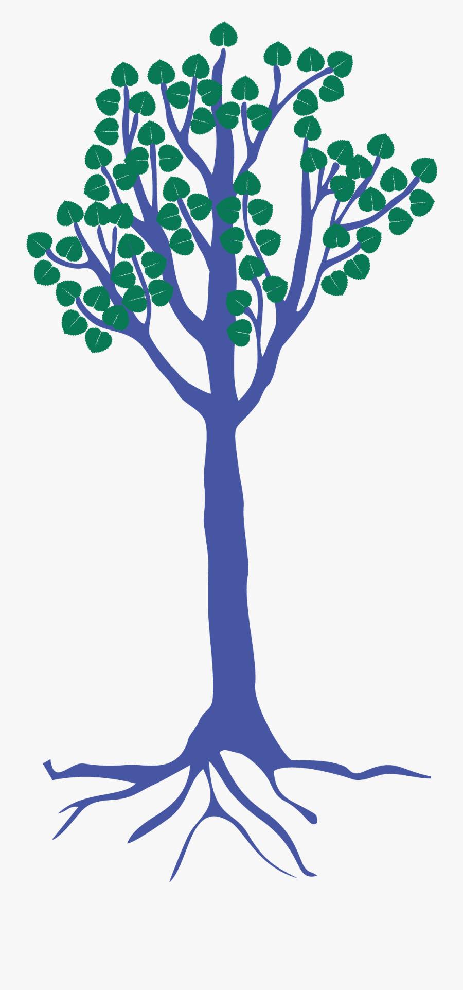 Tree Alone - Silhouette, Transparent Clipart
