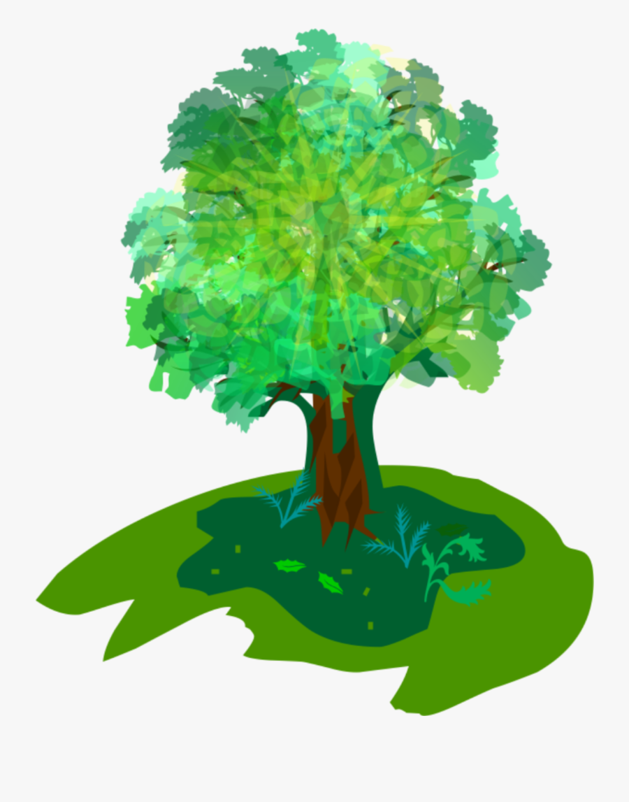 Transparent Tree Icon Png - Logo For Nature Club, Transparent Clipart