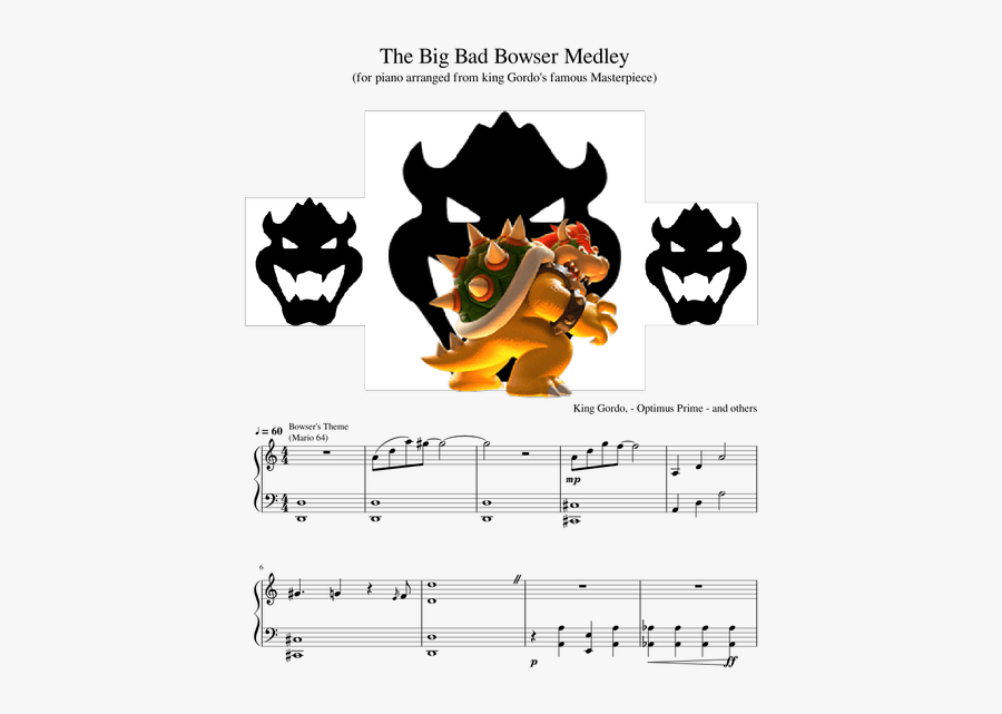 Bowser, Transparent Clipart