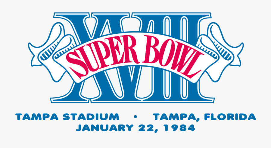 Redskins Svg Car - Super Bowl Xviii Logo, Transparent Clipart