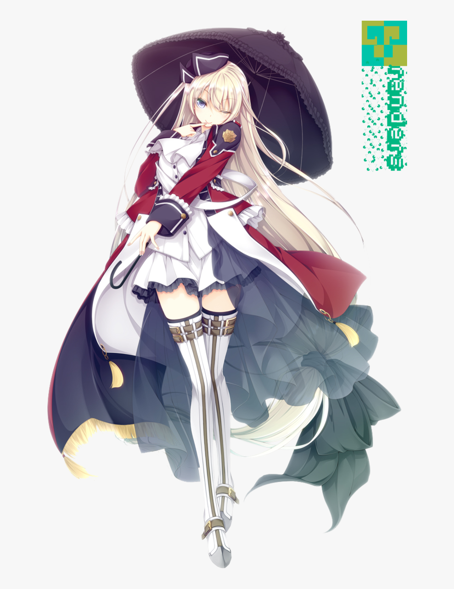 Anime Girl Pirate - Mahou Sensou Kisaki Ena, Transparent Clipart