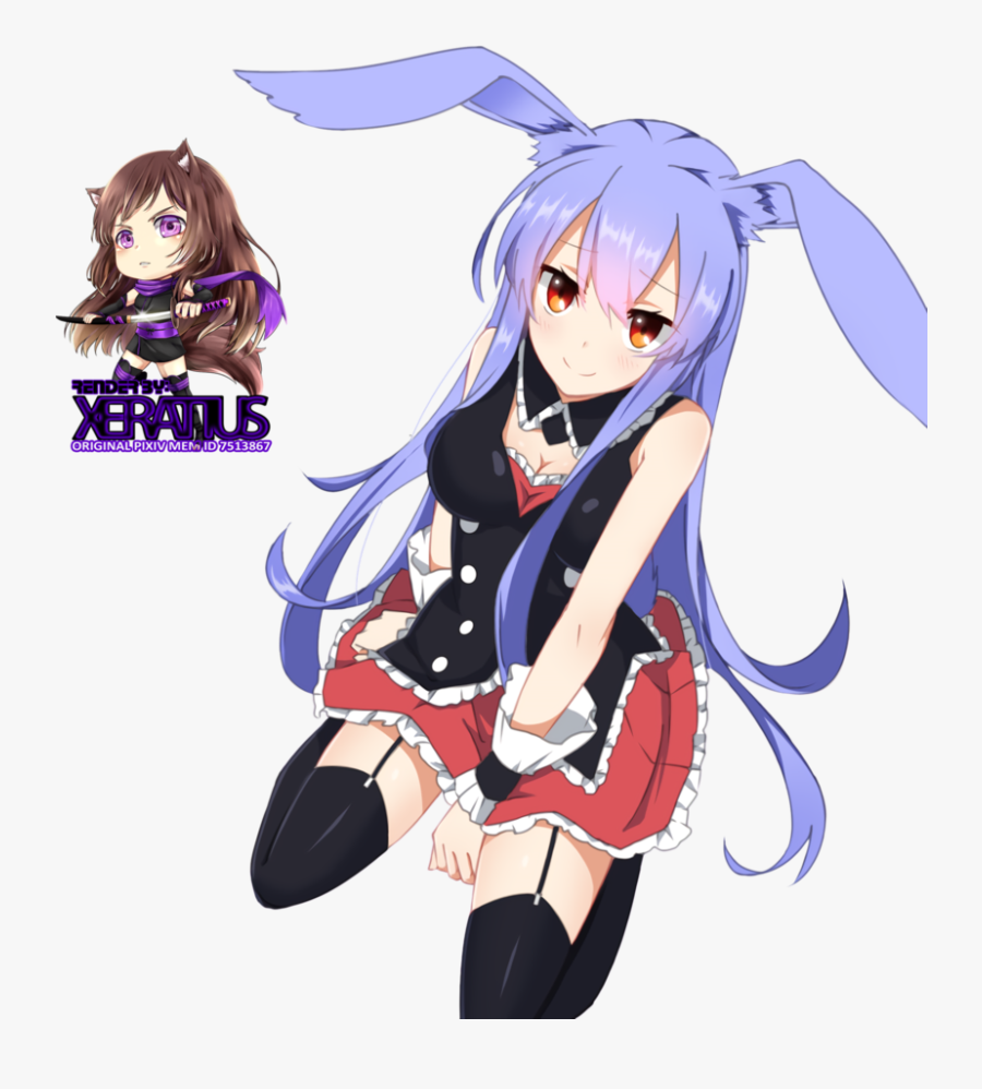 Kuro Usagi Render, Transparent Clipart