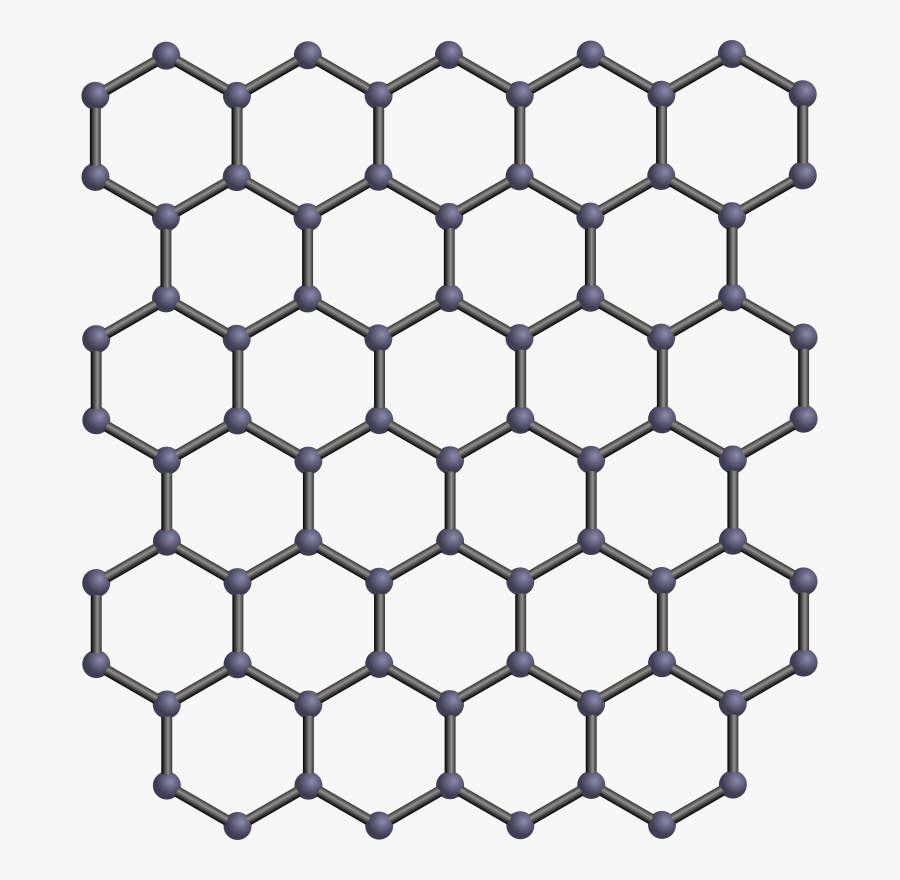 Graphene - Graphene Molecules, Transparent Clipart