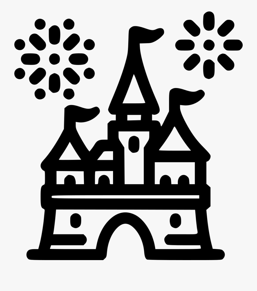 Walt Disney World The Walt Disney Company Black And - Disney Transparent Png Black And White, Transparent Clipart