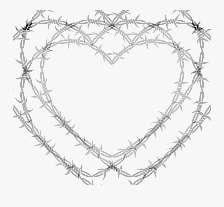 #cyber #punk #cyberpunk #metal #steel #wire #barbedwire - Barbed Wire, Transparent Clipart