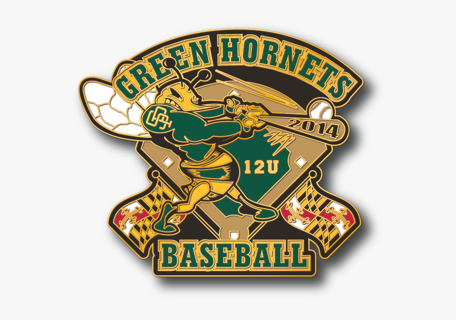 Green Hornets - Cooperstown Dreams Park Tournament Pin, Transparent Clipart