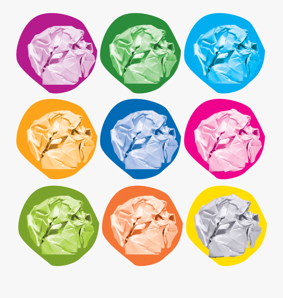 Transparent Crumpled Paper Png - Paper Ball, Transparent Clipart