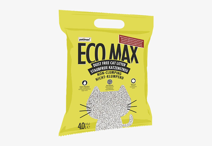 Eco Max Non-clumping Cat Litter - Dog Supply, Transparent Clipart