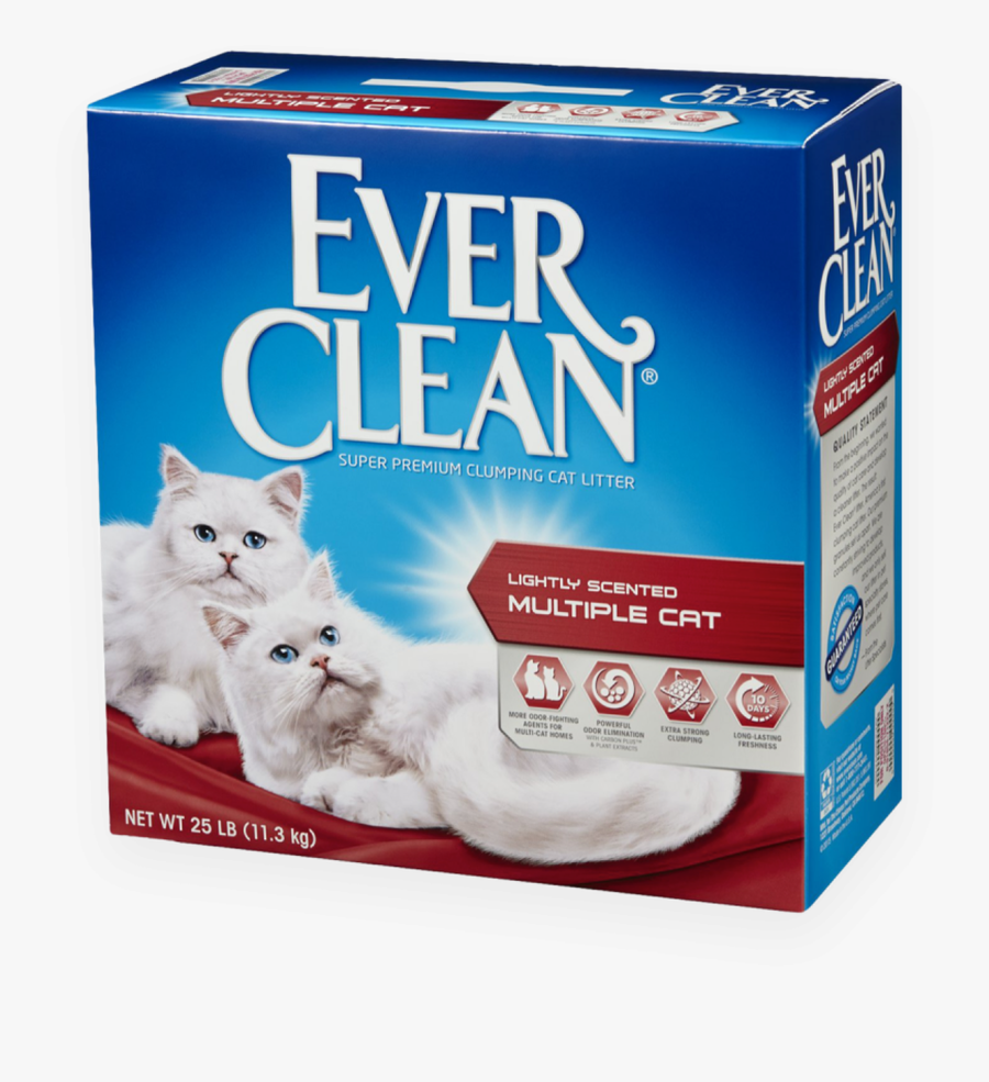 Litter Png - Ever Clean Multiple Cat, Transparent Clipart