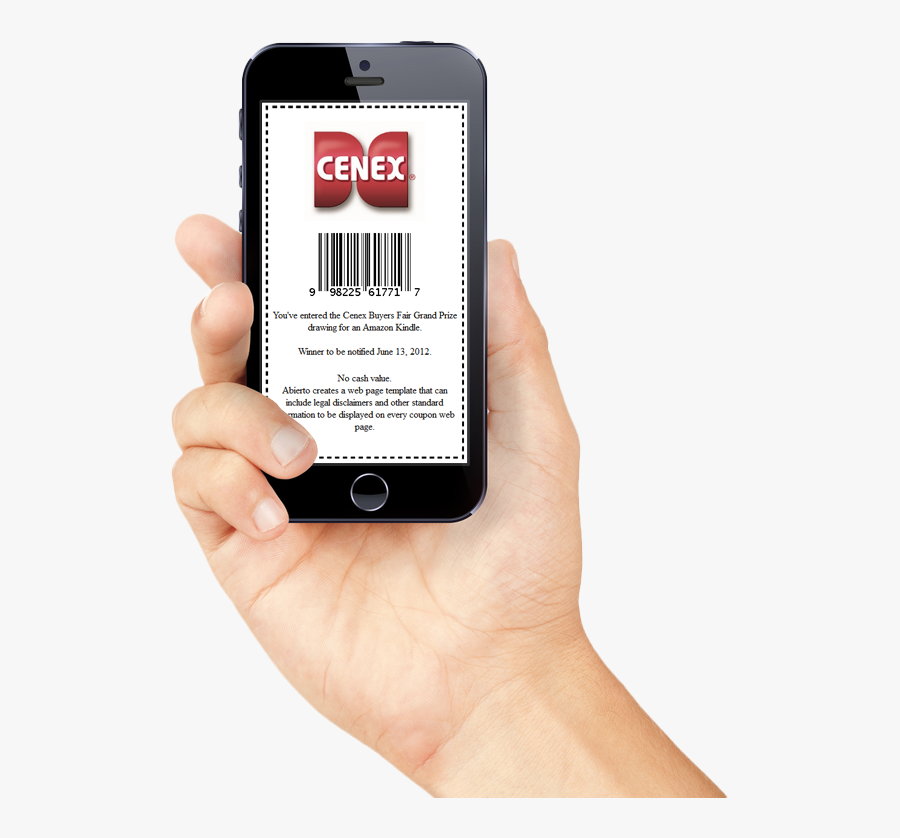 The Resurgence Of The Mobile Coupon Part - Mobile Coupon Template, Transparent Clipart
