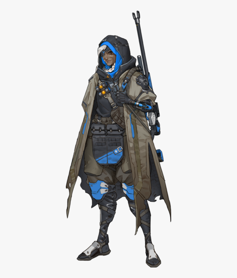 Ana Overwatch Concept Art, Transparent Clipart