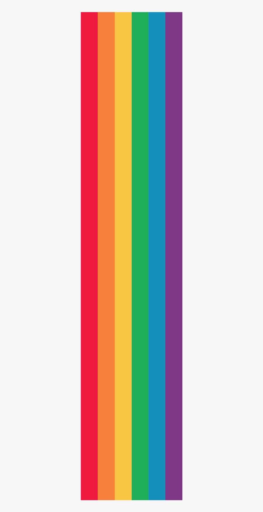 Rainbow Stripe, Transparent Clipart