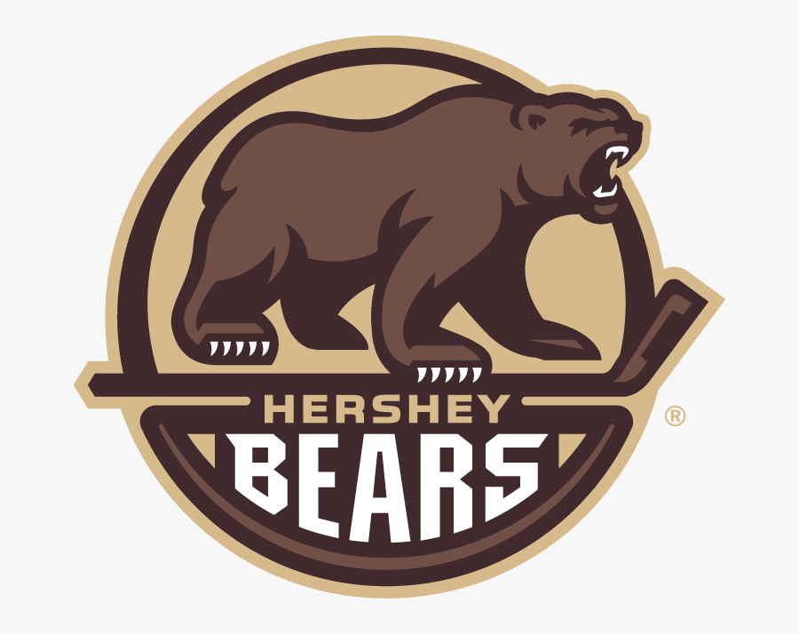 Hershey Bears Logo, Transparent Clipart