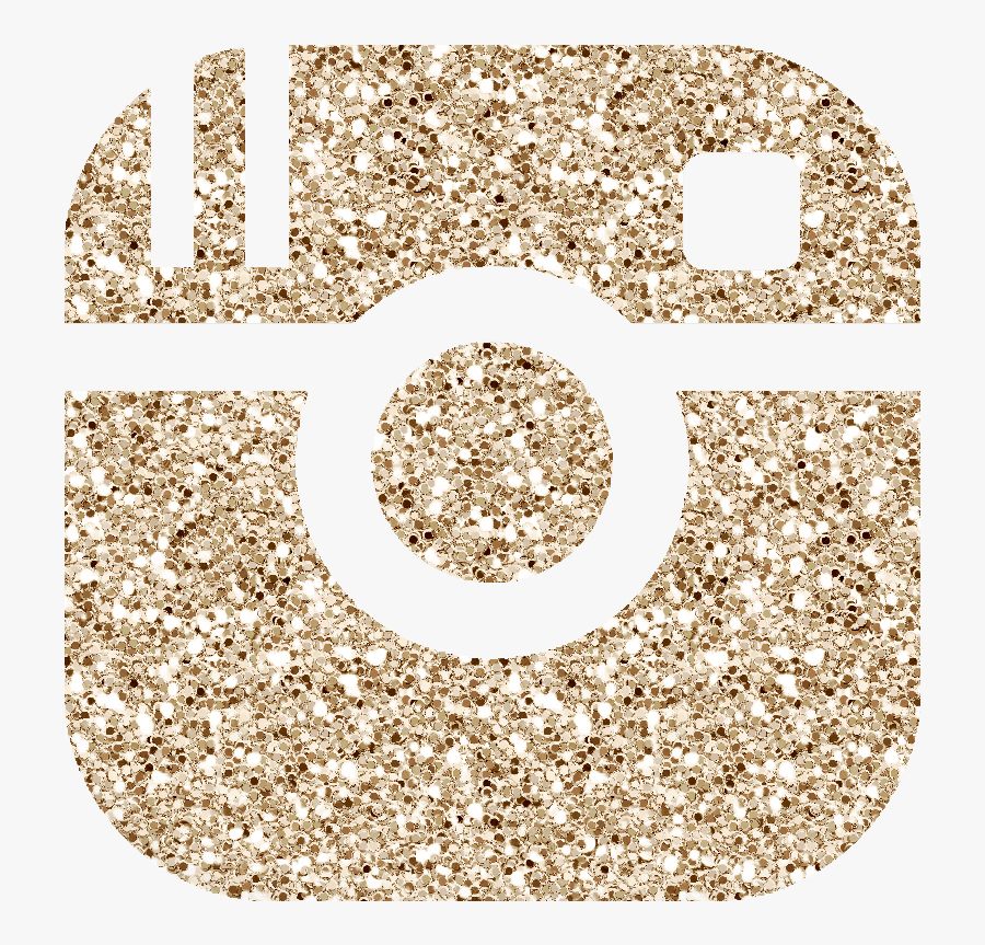 Transparent Png Glitter - Instagram Icon In Grey Png, Transparent Clipart