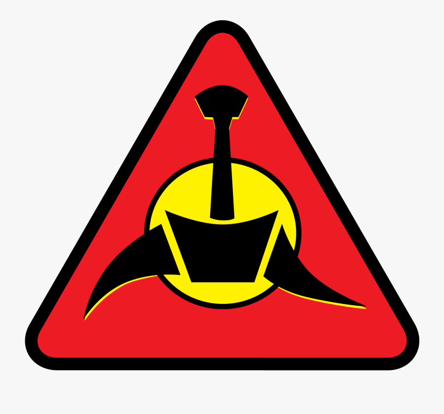 Symbol Of Klingon, Transparent Clipart