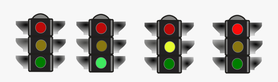 Hanging Traffic Lights Transparent, Transparent Clipart
