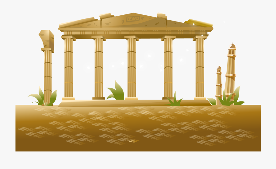 Parthenon Clipart Structure - Clipart Athen Png, Transparent Clipart