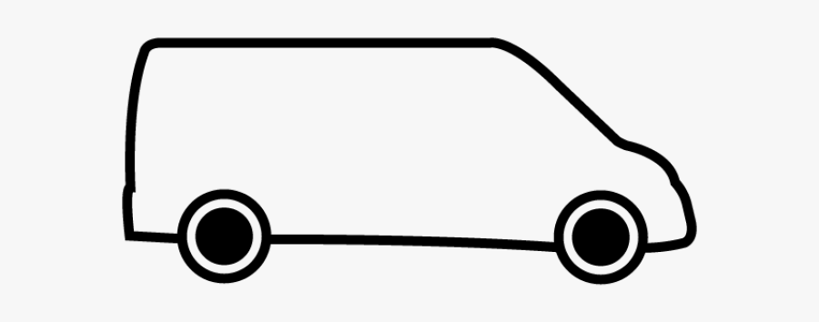 Vans Clipart Large White, Transparent Clipart