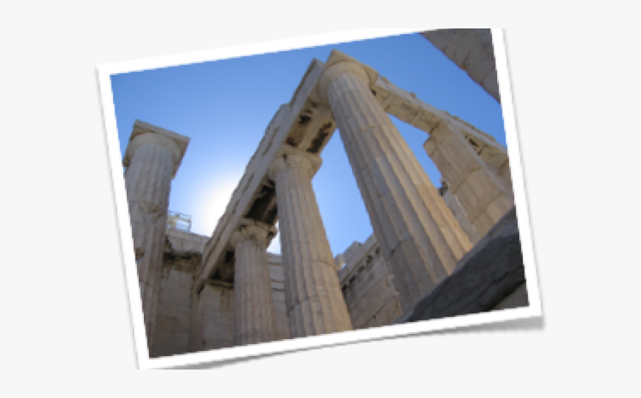 Transparent Greek Temple Clipart - Acropolis Of Athens, Transparent Clipart