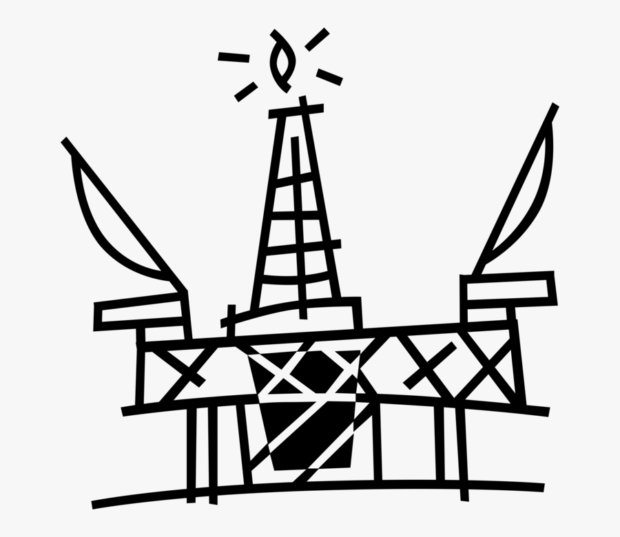 Transparent Oil Derrick Png, Transparent Clipart