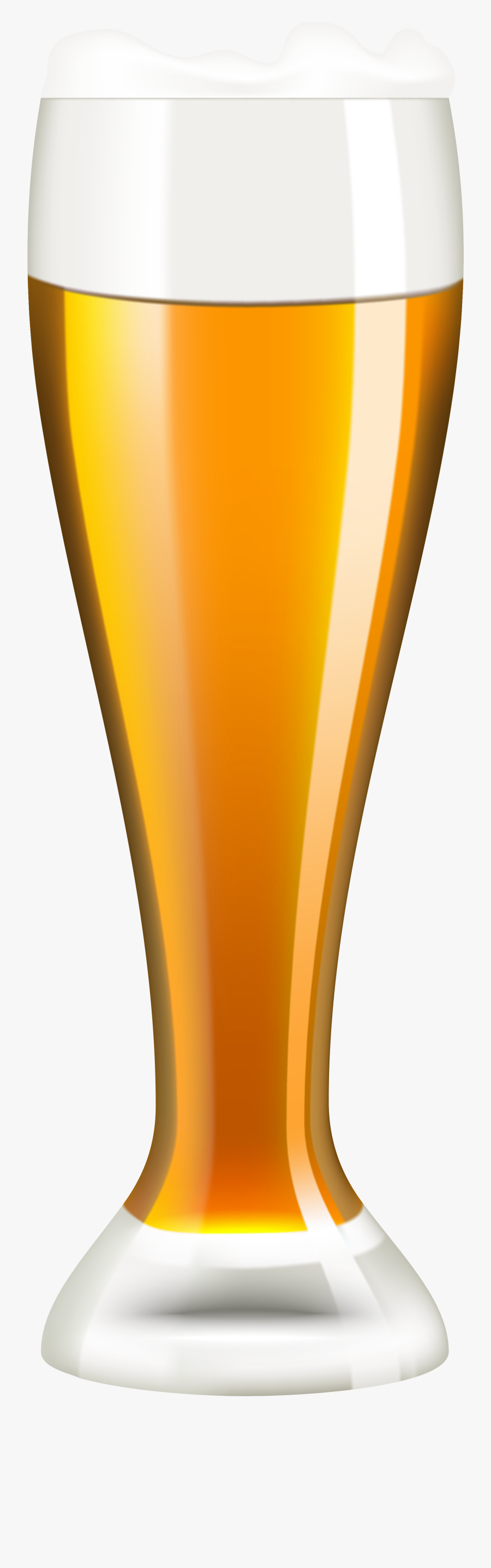 Glass Clipart Beer - Champagne Stemware, Transparent Clipart