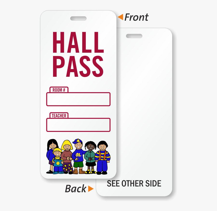 Bathroom Pass Clipart, Transparent Clipart