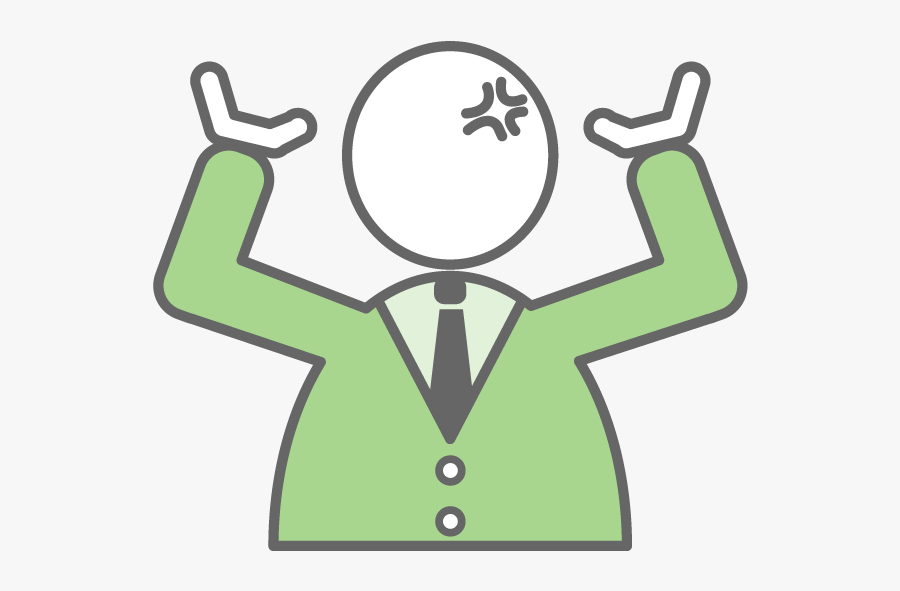 Angry Person Icon Png, Transparent Clipart